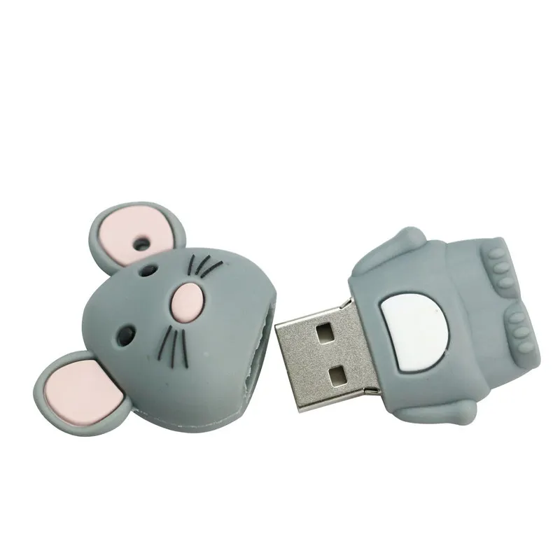 Милый Китайский Зодиак Usb флеш-накопитель 4GB 8GB Memoria Usb 16GB флеш-накопитель 32GB милые животные Свинья обезьяна флеш-накопитель 128GB флэш-диск