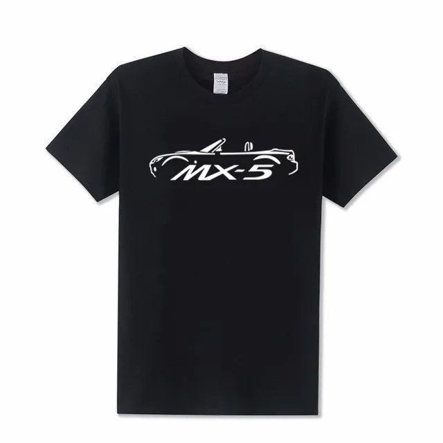 

100% cotton printed T-shirt 2019 FREE SHIPPING MAZDA MX5 EUNOS ROADSTER MK3 INSPIRED CAR T-SHIRT