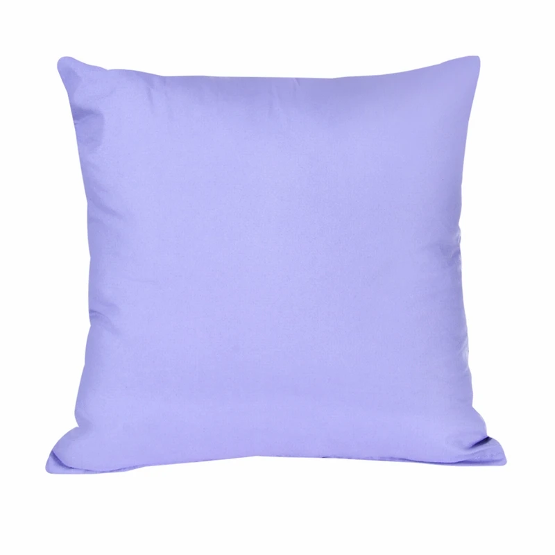 Junejour Candy однотонная Подушка, декоративная наволочка для дивана, домашний чехол, чехол подушки сиденья автомобиля - Цвет: light purple