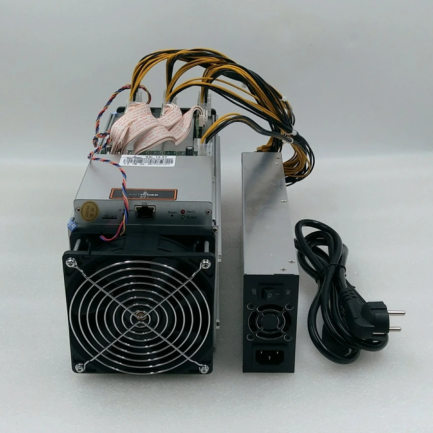 Новый AntMiner S9 14,5 т с 1800 Вт PSU Asic Bitcoin Miner SHA-256 BTC BITMAIN Шахтер лучше чем AntMiner S9 S9i T9 whatsminer m3