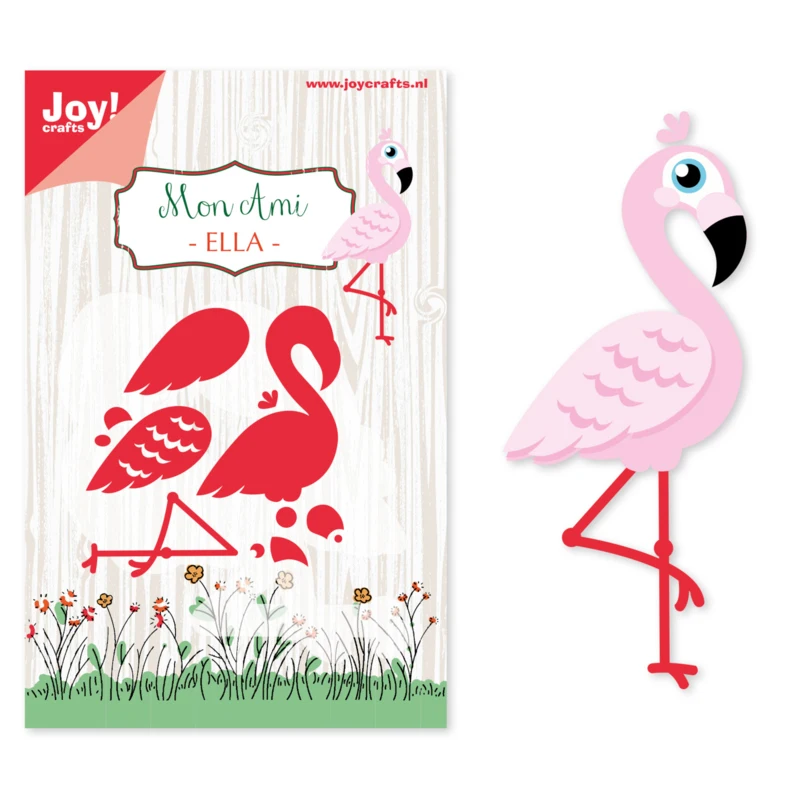 Metal Cutting Dies Flamingo and flowers Die Scrapbooking Embossing Paper Craft Album Cards Punch Art cutter die