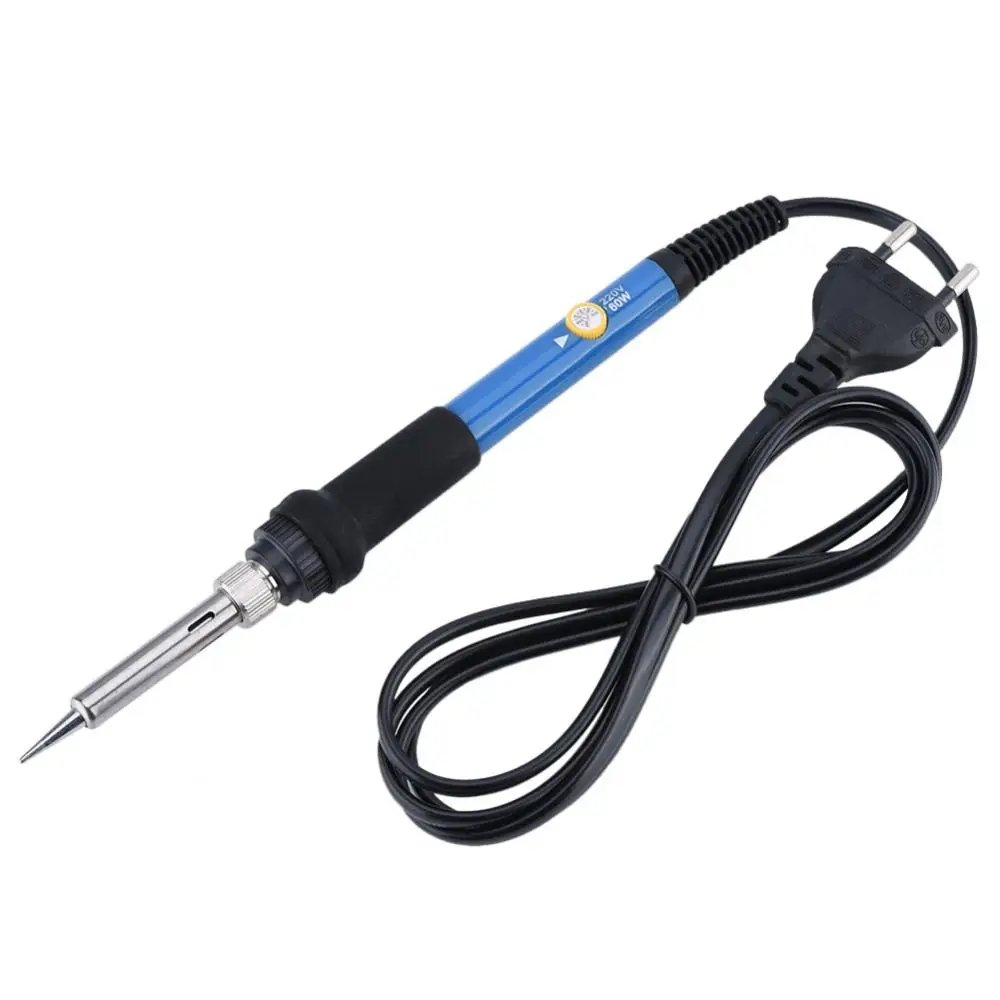 

220V Electric Soldering Iron Pen Handle Heat Penci Temperature Adjustable Temperature Wleding Solder Rwork Station Phone Repair