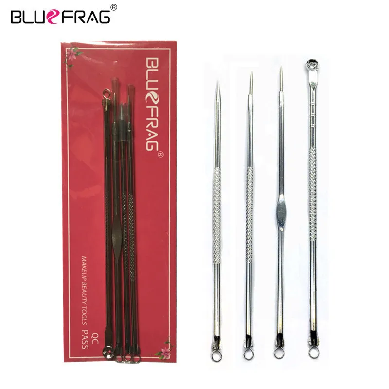 4 pcs Acné Comédons Aiguilles Inoxydable Acné Remover Pimple Spot