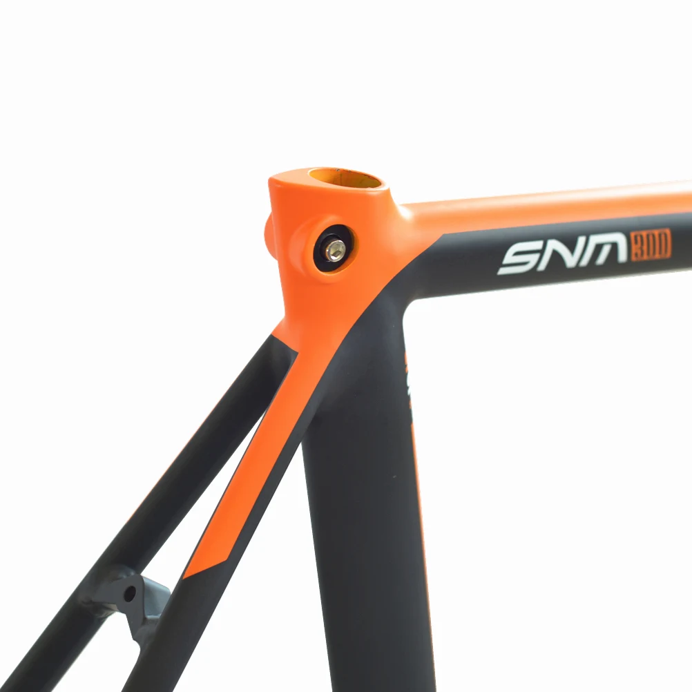 Excellent TSUNAMI Aluminium Broken wind Fixed Gear Frameset Fork 700c x 52cm 54cm Fixie frame Track High Quality Bicycle Parts SNM300 3