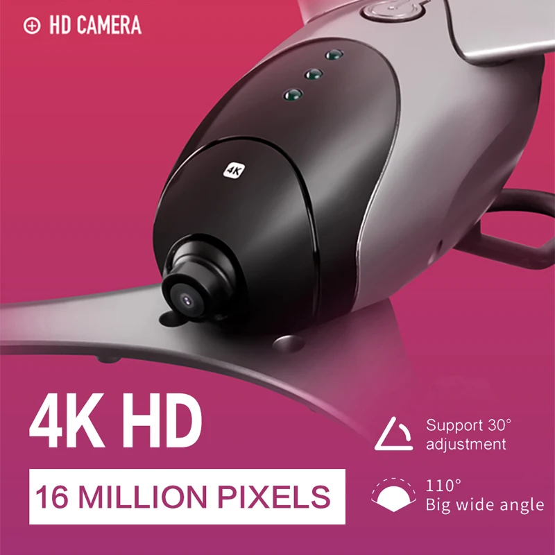 Нмиц M6 видео с разрешением 1080 P Радиоуправляемый Дрон HD Gimbal двойной камеры WI-FI FPV Quadcopter приложение зависания тяжести объект режим отслеживания дополнительные тесто