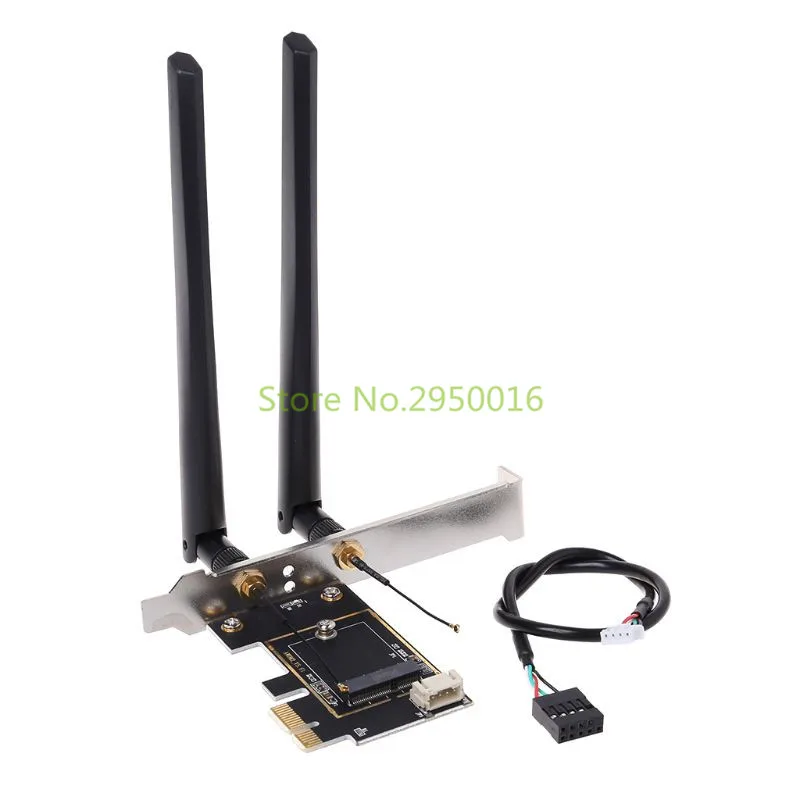

M.2 NGFF to PCI-E Converter Desktop Wireless Network Card Bluetooth WiFi Card Adapter Board High Quality C26