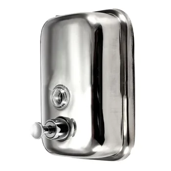 

500ml Bathroom Stainless Steel Wall Mounted Lotion Pump Soap Shampoo Dispenser