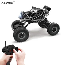 Remote Control Car 2.4G 4CH 4WD Climbing RC Car Radio Controlled Machine Bigfoot Cars Toy Model Off-Road Vehicle