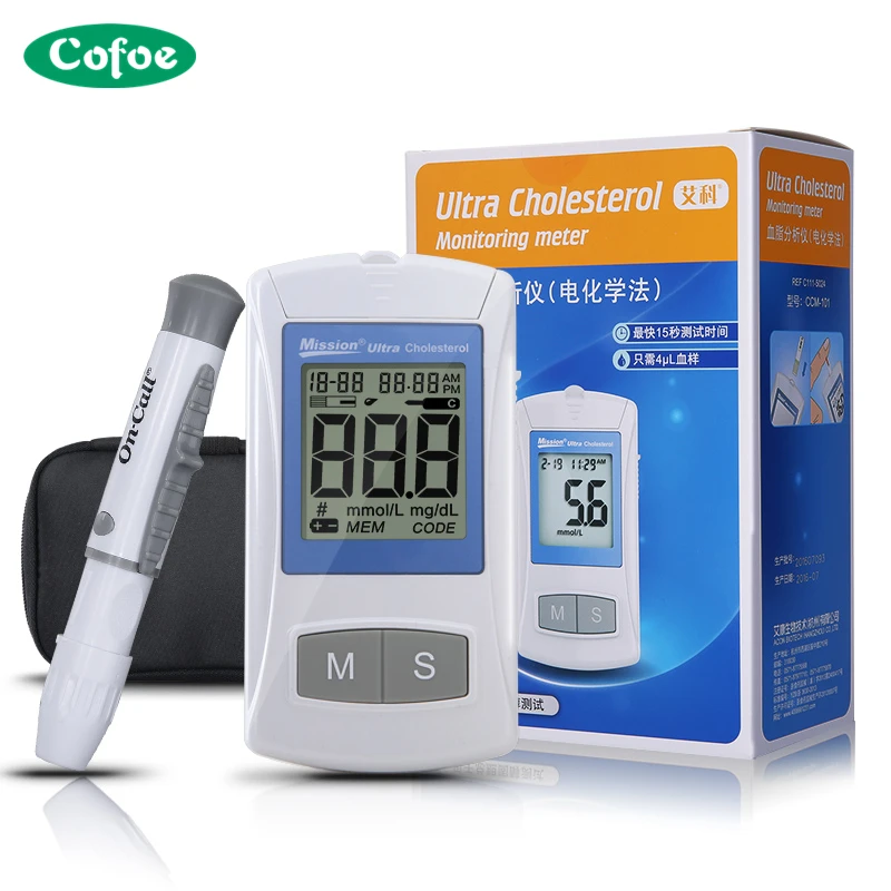 Medical Household On Call Blood Lipid Analyzer Test Cholesterol Blood Fat Meter Measurement Device with 25pcs Test Strips Medical Household On Call Blood Lipid Analyzer Test Cholesterol Blood Fat Meter Measurement Device with 25pcs Test Strips