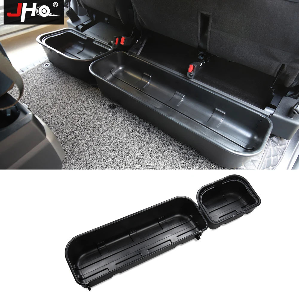 JHO Rear Row Underseat Storage Box For 2015 2018 Ford F150 Raptor 2016