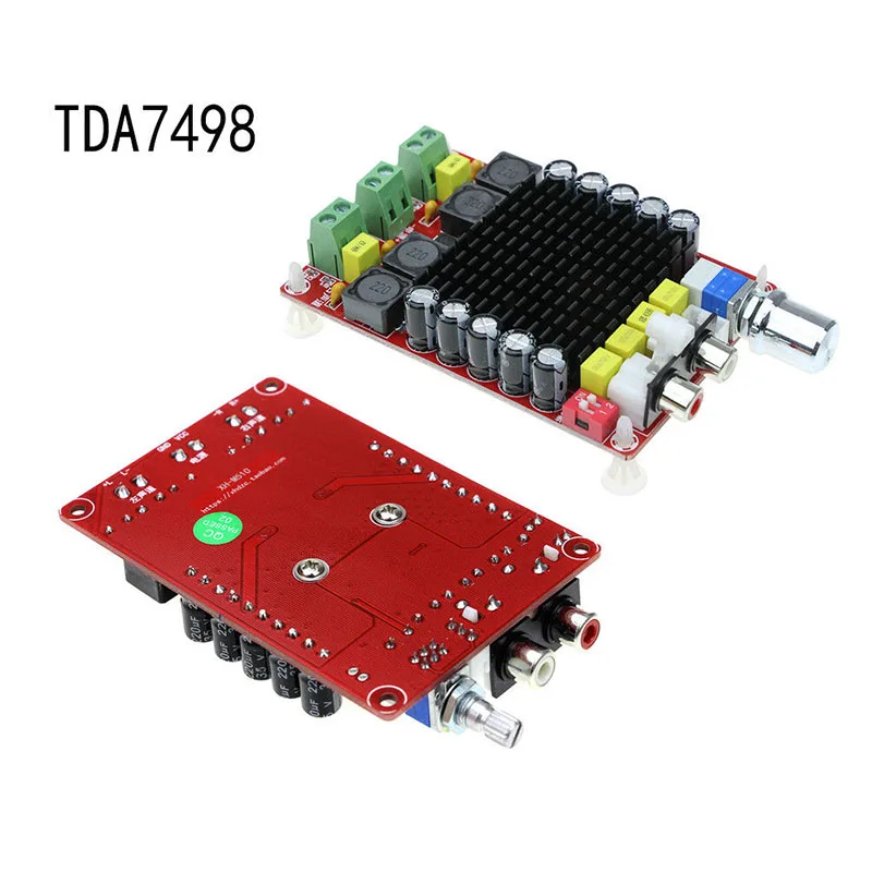 DC 14-34V XH-M510 Speaker AMP Boards TDA7498 2x100W Class D Audio Stereo Digital Power Amplifier Board 18-100 KHz