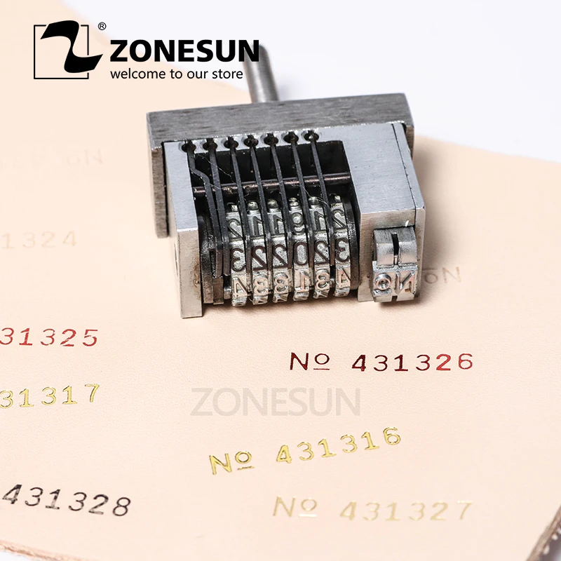 Набор термолент ZONESUN для ручного принтера горячего тиснения | Инструменты
