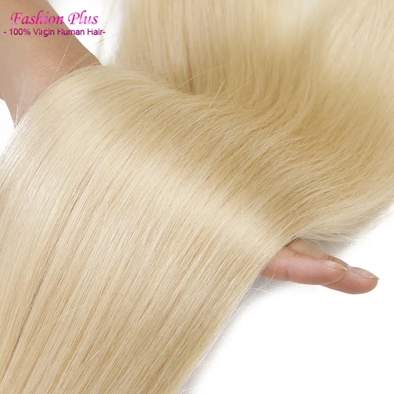 Honey Blonde Russian Hair Weave 613 Blonde Virgin Hair 1pcs/lot Human Hair Extensions Platinum Blonde Wefts,Aliexpress UK