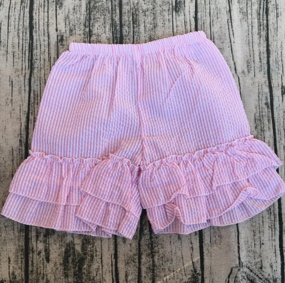 Buy Fashion grid woven shorts kids baby New seersucker