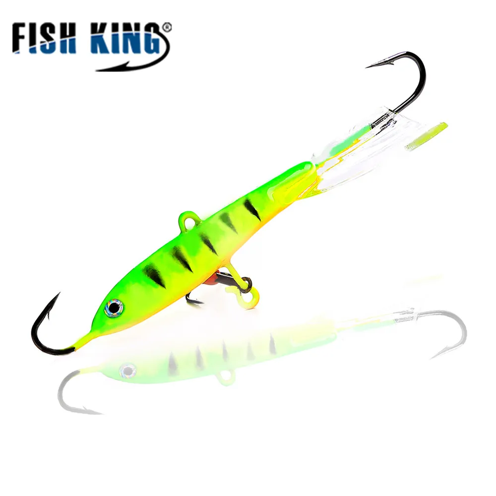 FISH KING зимняя ледяная приманка на рыболовный крючок мини металлическая 25 г Длина 93