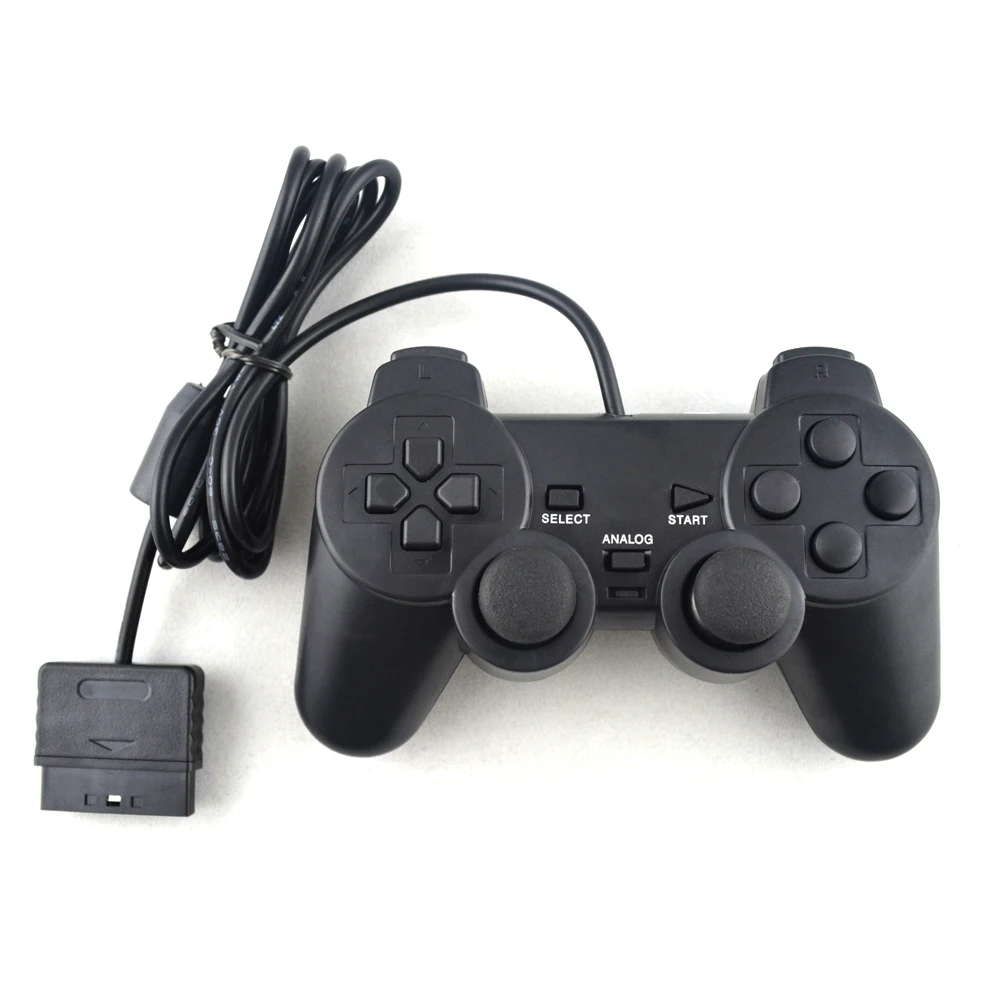 50 шт. джойстик для Sony PlayStation 2 PS2 проводной контроллер вибрации геймпад |