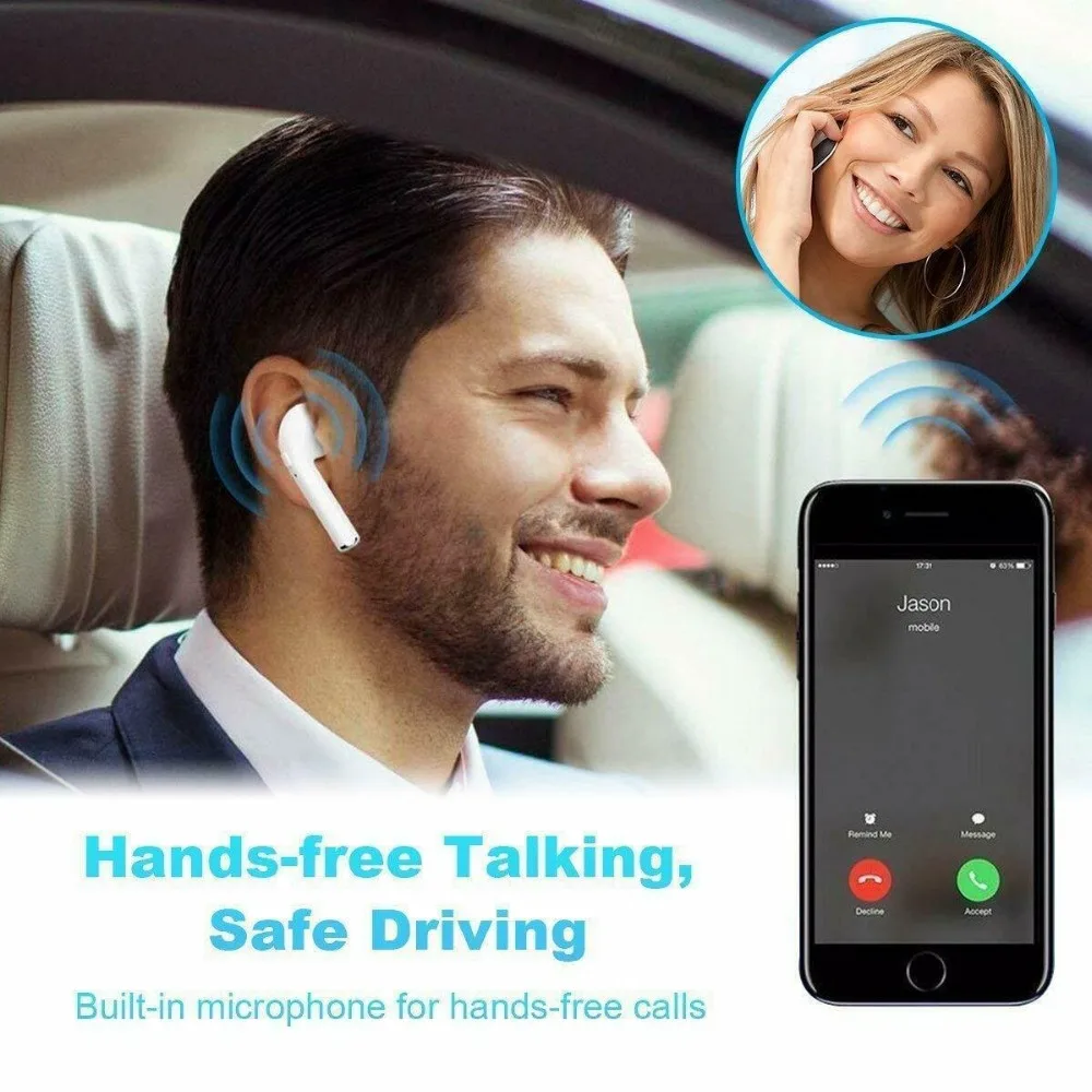 Пять цветов Наушники Tws беспроводная гарнитура Bluetooth наушник беспроводные