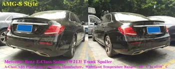 

Osmrk unpainted ABS tail wing rear spoiler for Mercedes Benz E-Class W213 Trunk Spoiler