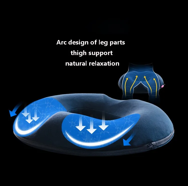 Летняя Красивая Нижняя подушка памяти для здоровья подушка для мужчин и женщин Правильная осанка Ягодицы Подушка для сиденья