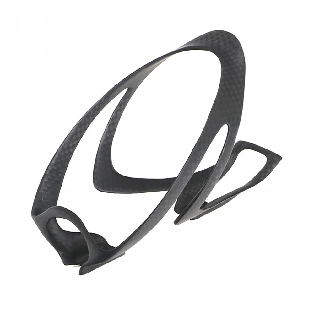 noglossy matt full 3k Carbon Fiber Road Mounting Bicycle Bike Cycling Water Bottle Holder Cage SHJ80-E