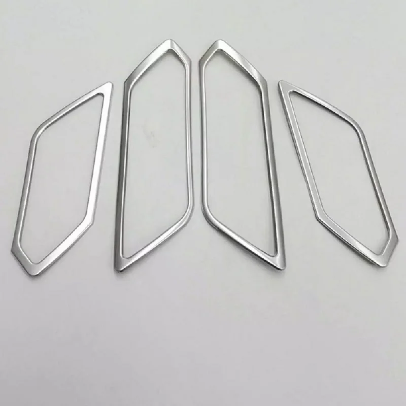 

For Touran L 2016 2017 2018 Stainless steel body door inner handle bowl frame cover stick trim Car styling 4pcs