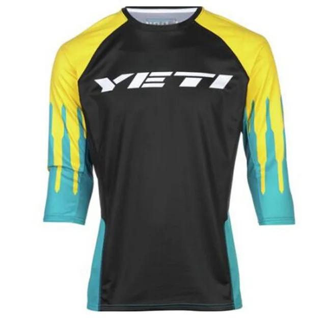 2018 new Motocross Racing Jersey for yeti Riding Team Downhill Jersey
