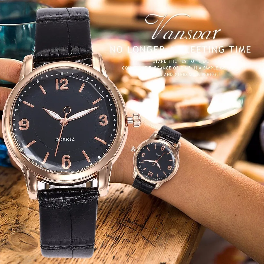 

Hot Sale Fashion Women Bamboo Grain Wristwatches High Quality Luxury Leather Strap Quartz Watches Clock Relogio Feminino