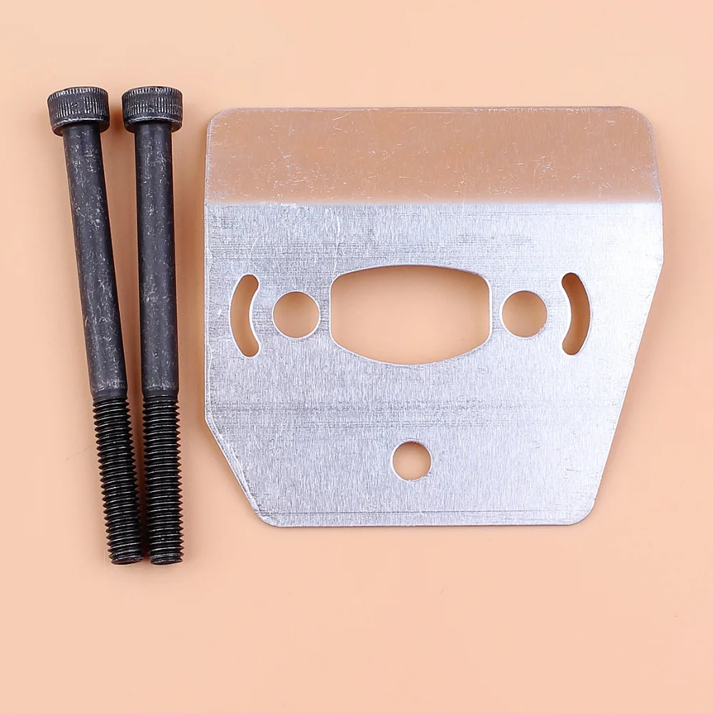 Exhaust Muffler Bolts + Cooling Plate Heat Shield For HUSQVARNA 137