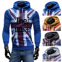 Hoodies Men 2016 Brand Male Long Sleeve Hoodie M Letters Printed Word Sweatshirt Mens Moletom Masculino Hoodies Slim Tracksuit