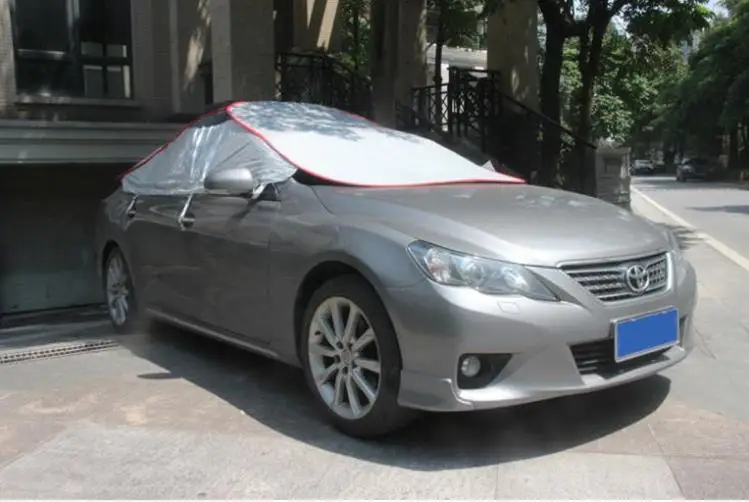 

Car Cover Multifunction Car Sun-shading Cover Sunscreen Sun Protection Umbrella Breathable UV Protection Insulation Auto Covers