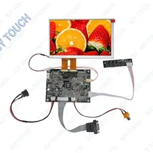 Новая горячая VGA AV KYV N2 V2 плата контроллера плюс 7 дюймов TFT 800x480 AT070TN84 V.1 2x30 Pin панель ЖК-экрана