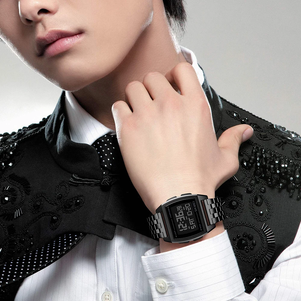 SKMEI Военные Спортивные часы для мужчин лучший бренд класса люкс электронные наручные часы светодиодные цифровые наручные часы для мужчин часы Relogio Masculino