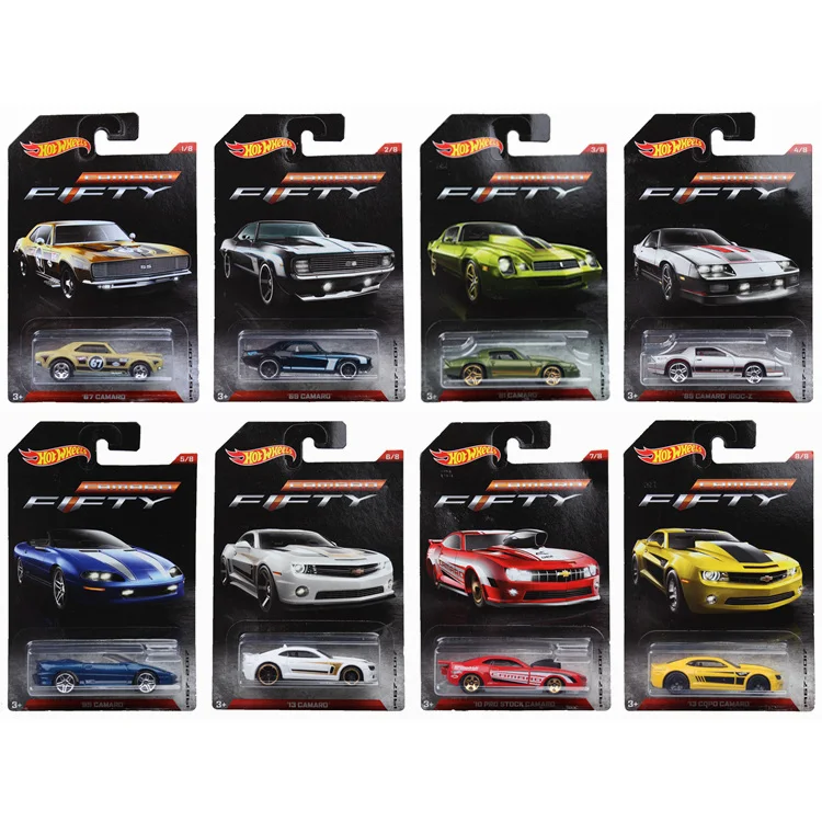 Hot Wheels 1:64 Mobil Sport CAMARO 50th 