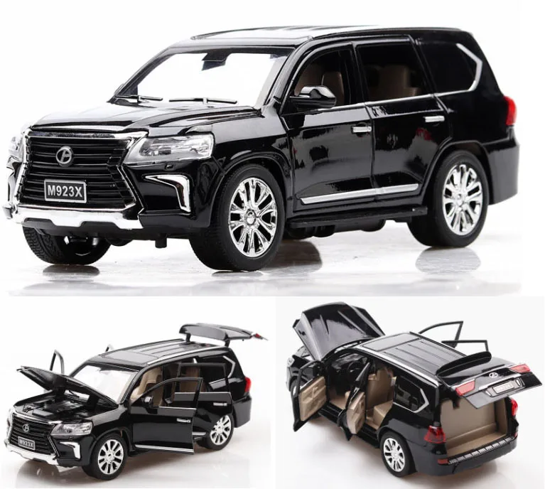

1:24 Alloy Car Model Famous Vehicle Length 20Cm (#M923X-6) W/6 Doors Open Excellent Quality For Collection Light/Sound Design