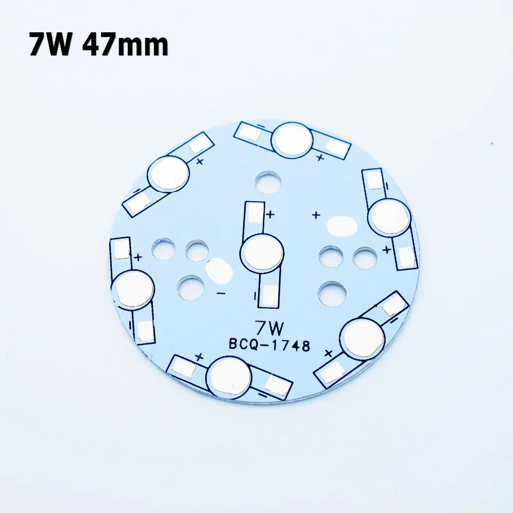 Светодиодный радиатор алюминиевая Базовая пластина 3 Вт 4 Вт 5 Вт 7 Вт 9 Вт 12 Вт 15 Вт 18 Вт светодиодный PCB плата DIY для 1 Вт высокой мощности чип для светодиодной лампы