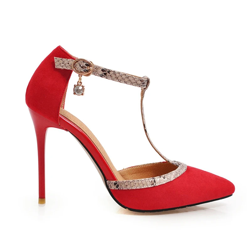 Doratasia/Большие размеры 31-46, элегантные женские летние вечерние туфли с острым носком, женские пикантные босоножки на высоком каблуке с
