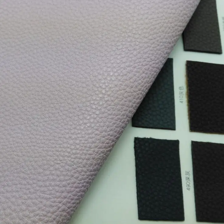 Embossed Litchi Grain Leather Synthetic Leather Faux