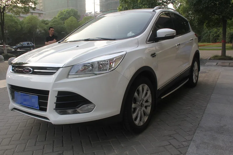 Для алюминия Ford Kuga Escape 2012 2013 боковая ступенчатая Беговая доска брусок защитная