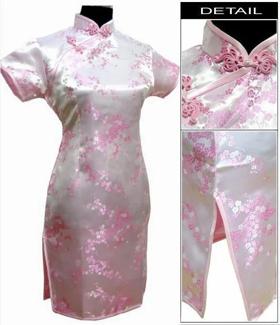 Черное традиционное китайское платье Mujer Vestido Женские атласные Qipao Мини Cheongsam цветочный размер S M L XL XXL XXXL 4XL 5XL 6XL J4039