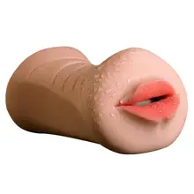 Libo Real Oral 3D Deep Throat with Tongue Maiden Artificial Vagina Male Masturbator Realistic Pussy Oral Sex Toys for Men