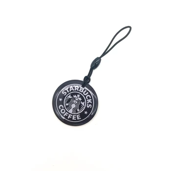 

13.56Mhz UID Changeable S50 Card Chinese Magic 1K Rewritable NFC Card Key Fob Badge Token Tag MFS50 RFID Keyfob Copy (1PCS)