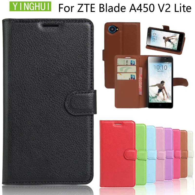 Чехол для телефона ZTE Blade V2 Lite чехол бумажник из искусственной кожи книжка A450