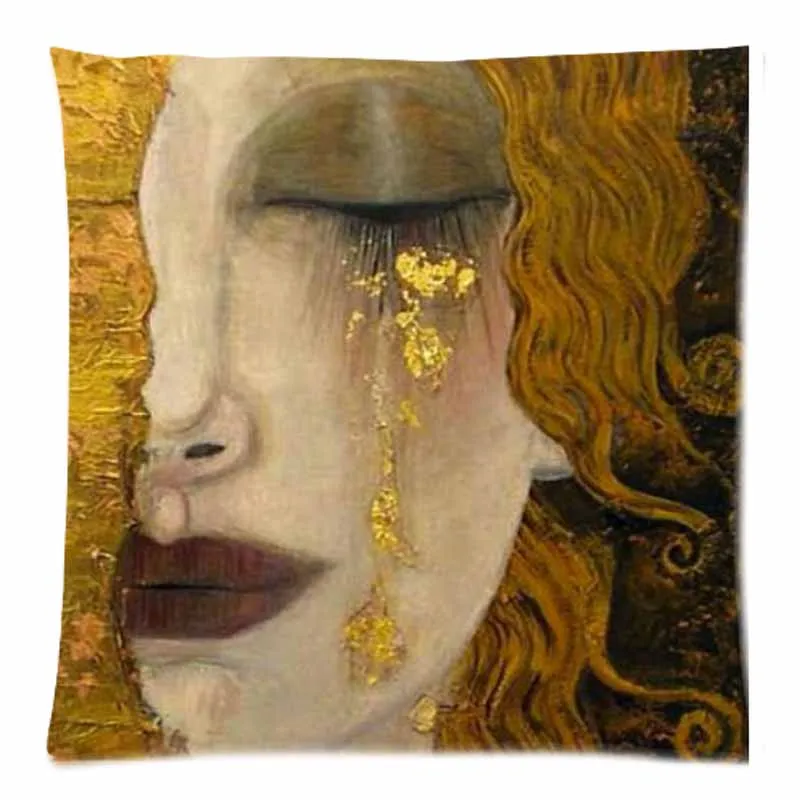 2018 Персонализированная наволочка Gustav Klimt с принтом для работы наволочки дивана