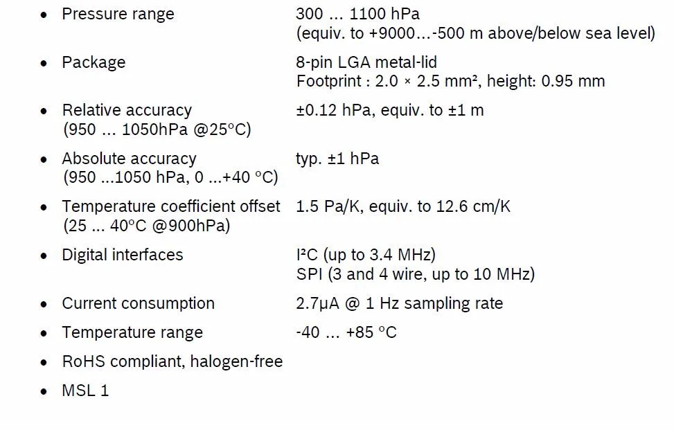 I2C SPI BMP280 3.3V Digital Barometric Pressure Altitude Sensor High Precision Atmospheric Module Replace BMP180 for arduino