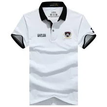 AFS JEEP, брендовая летняя рубашка поло с логотипом, мужские хлопковые поло, para hombre, дышащие однотонные Топы в стиле милитари и футболки, Polo de marca, размер XXXL