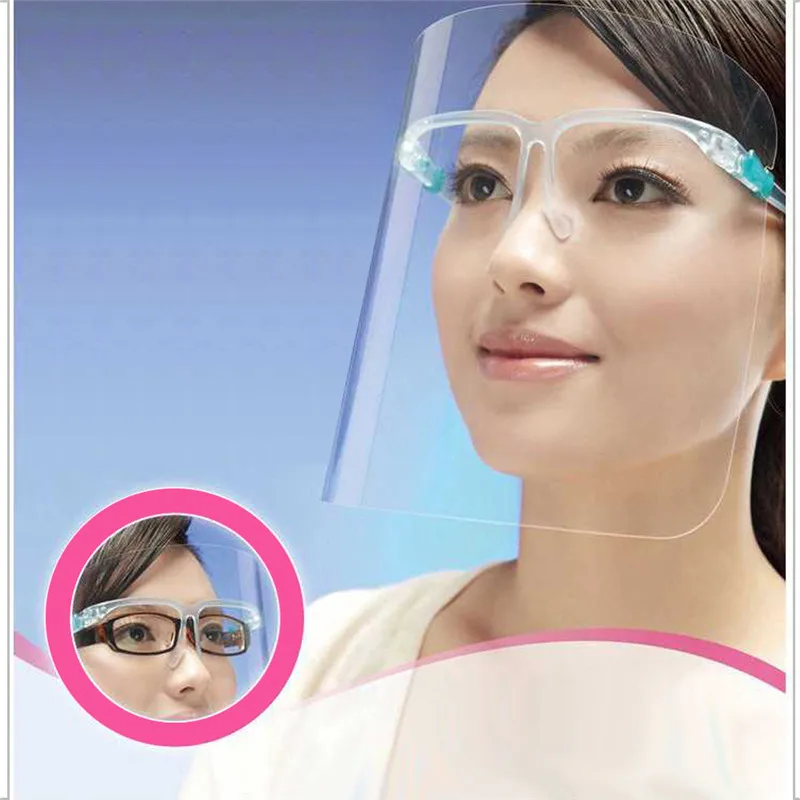 

Useful Face Shield Eye Protector PC Screen Kitchen Cooking/Nursing/Nails Beautify Anti-fog Anti-Oil Splatter Mask Transparent