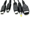 Зарядное устройство кабель AMOOT 5 в 1 Зарядка через USB кабели адаптеров Зарядное устройство USB Зарядное устройство s для Оборудование для PSP Nintendo WII U GBA SP 3DS NSDL XL DSI налогов и таможенных пошлин ► Фото 3/4