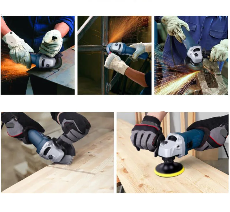 670w Angle Grinder Grinding Machine Metal Polisher Angular Power Tool