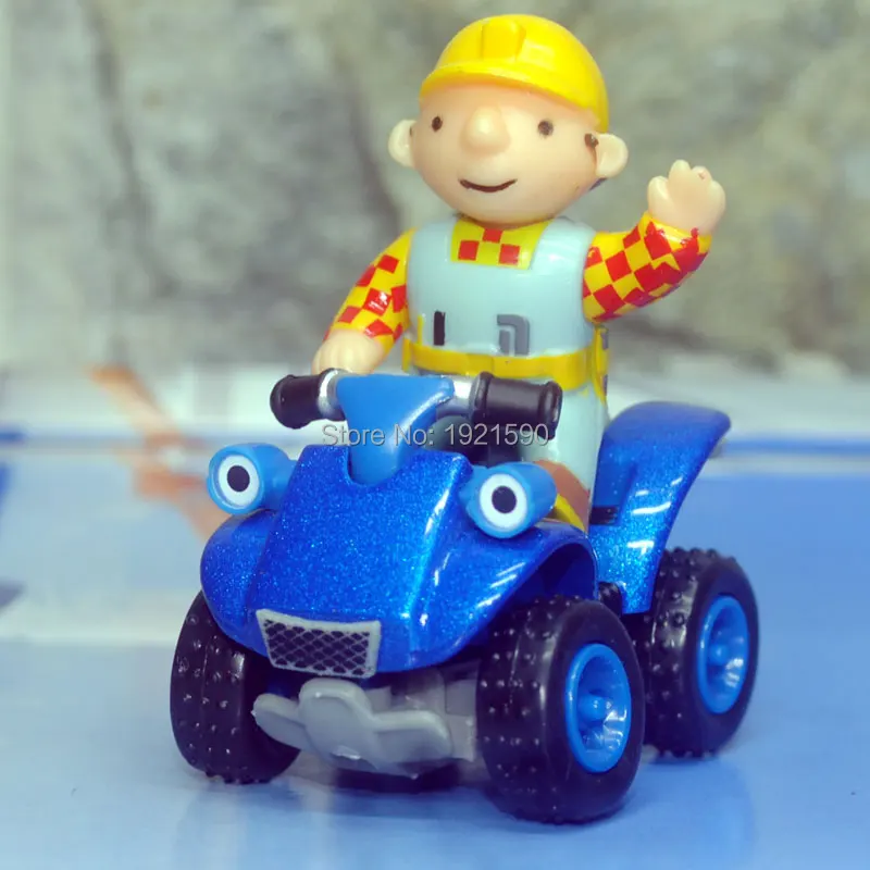 Brand New Bob The Builder Toys BOB And ATV Diecast Metal Magnetic Car Toy For Gift