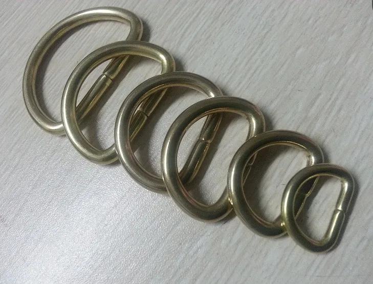 10 шт металлические серебряные кольца D для рукоделия и лямки 15 мм, 20 мм, 25 мм, 30 мм, 38 мм